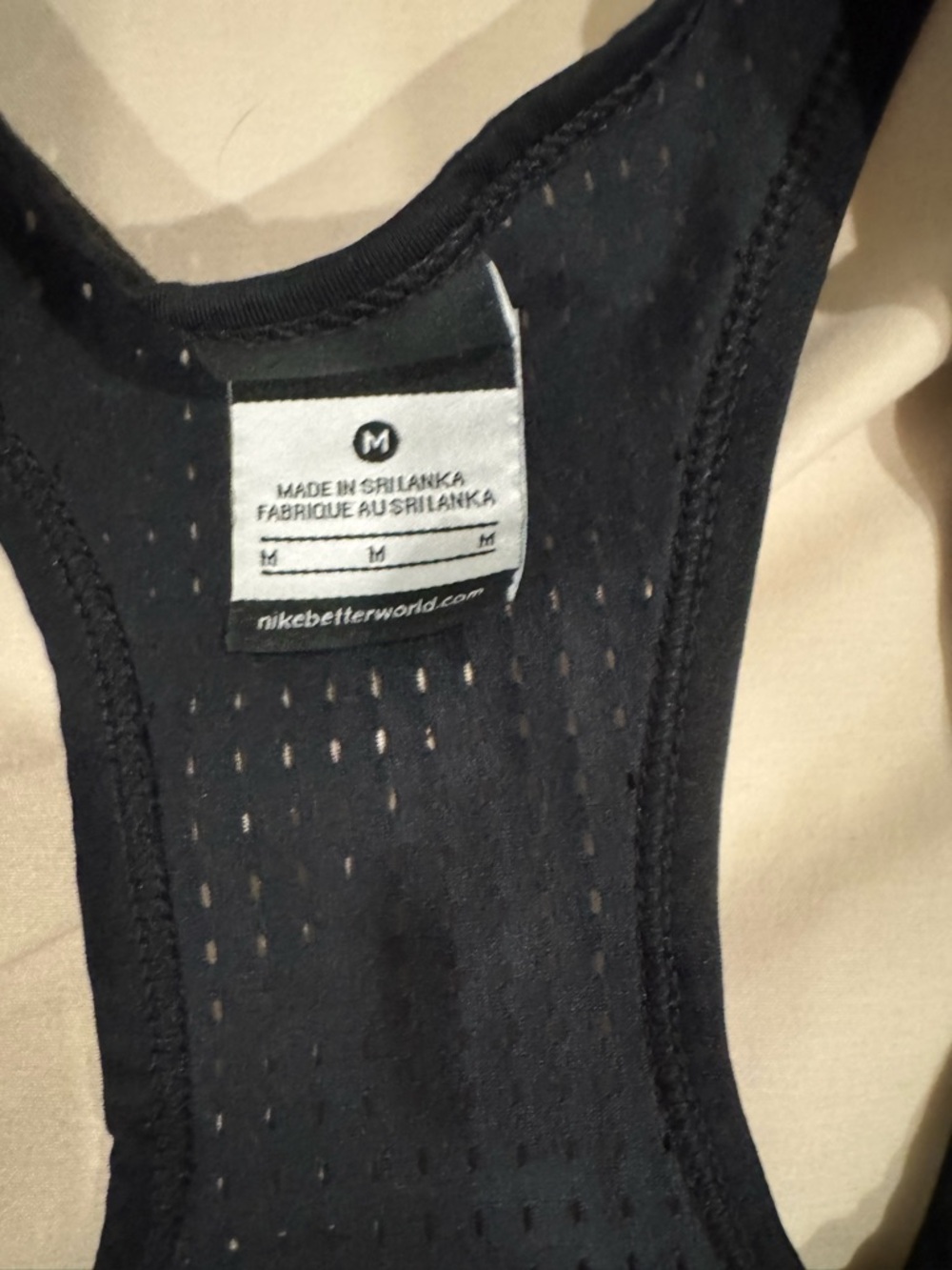 Nike Black Racerback Dri-FIT Tank - Picture 4 of 6